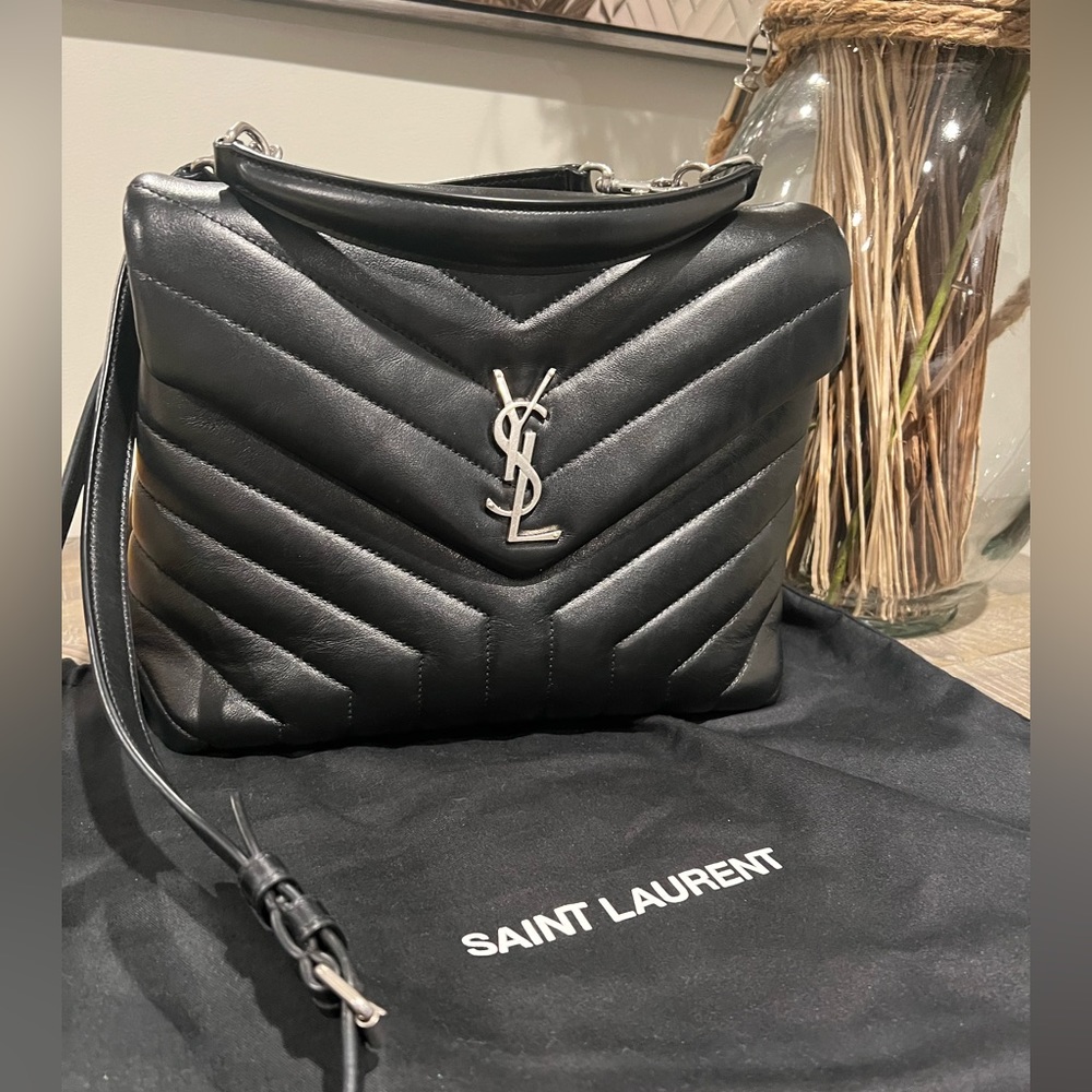YSL authentic MNG Loulou medium bag